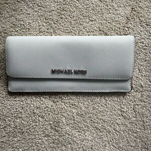 Michael Kors Light Gray Clutch